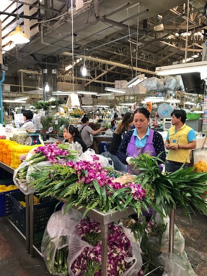 Market in Thailand.